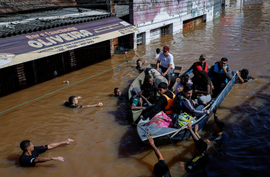 Las peores inundaciones de todos los tiempos en Brasil
