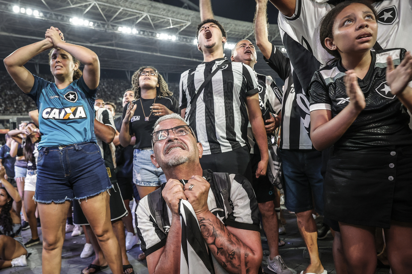 Aficionados del Botafogo: orgullo y gloria